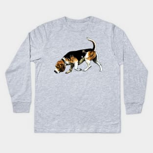 beagle Kids Long Sleeve T-Shirt